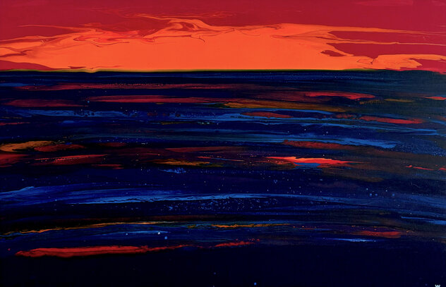 Florida Keys 2003 35x48 - Framed Acrylic on Canvas - Huge by Robert Wyland