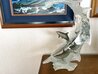 Dolphin Sea Acrylic Sculpture 2006 21 in Sculpture by Robert Wyland - 1