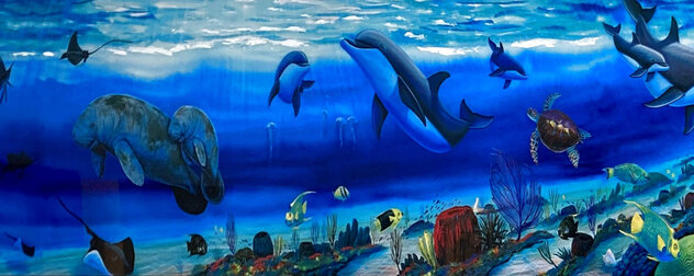 Guiding Light 1999 Giclee 40x20 by Robert Wyland - For Sale on Art