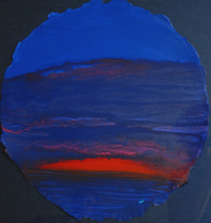 Tuesday Sea III 2006 18x18 Original Painting - Robert Wyland Tuesday Sea III 2006 18x18 Original Painting - Robert Wyland