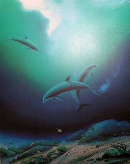 Children Of The Sea 1984 Limited Edition Print - Robert Wyland Children Of The Sea 1984 Limited Edition Print - Robert Wyland