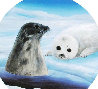 Save the Seals Diptych 1990 Limited Edition Print by Robert Wyland - 1