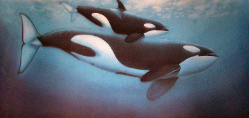 First Born 1986 Limited Edition Print by Robert Wyland