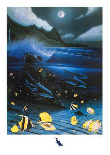 Hanalei Bay 2009 - Hawaii Limited Edition Print by Robert Wyland