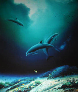 Children of the Sea 1984 Limited Edition Print - Robert Wyland Children of the Sea 1984 Limited Edition Print - Robert Wyland