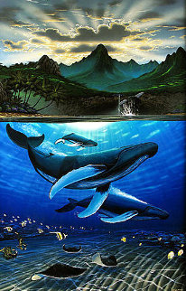 Dawn of Creation 2003 Limited Edition Print - Robert Wyland Dawn of Creation 2003 Limited Edition Print - Robert Wyland