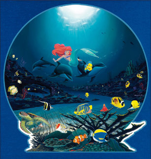 Ariel's Ocean Ride 2001 Limited Edition Print - Robert Wyland Ariel's Ocean Ride 2001 Limited Edition Print - Robert Wyland
