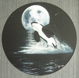 Orca Moon AP Limited Edition Print - Robert Wyland Orca Moon AP Limited Edition Print - Robert Wyland