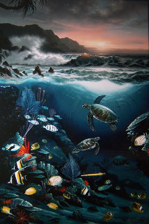 Above and Below 2003 Limited Edition Print - Robert Wyland Above and Below 2003 Limited Edition Print - Robert Wyland