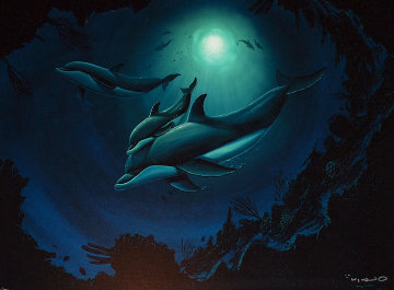 Dolphin Sea 2006 Limited Edition Print - Robert Wyland Dolphin Sea 2006 Limited Edition Print - Robert Wyland