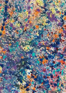 Coral Colors 25 Watercolor 2008 30x28 Watercolor - Robert Wyland