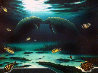 Manatee Encounter AP Limited Edition Print by Robert Wyland - 0