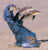Ocean Riders Bronze Sculpture AP 1992 19 in Sculpture by Robert Wyland - 0