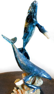 Humpback Life Bronze Sculpture AP 1998 22 in Sculpture - Robert Wyland Humpback Life Bronze Sculpture AP 1998 22 in Sculpture - Robert Wyland