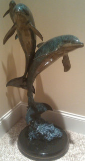 Synchronicity Maquette Bronze Sculpture AP 1993 36 in Sculpture - Robert Wyland Synchronicity Maquette Bronze Sculpture AP 1993 36 in Sculpture - Robert Wyland