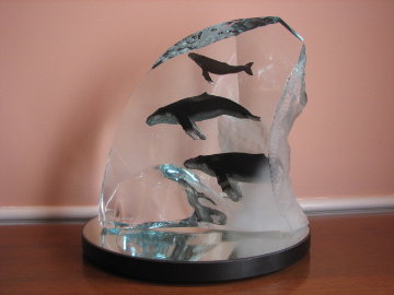 Humpback Tribe Sculpture AP 2002 13 in Sculpture - Robert Wyland Humpback Tribe Sculpture AP 2002 13 in Sculpture - Robert Wyland