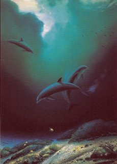 Children of the Sea AP 1984 Limited Edition Print - Robert Wyland Children of the Sea AP 1984 Limited Edition Print - Robert Wyland
