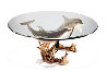 Reef Visit End Bronze Coffee Table 19x43 Sculpture by Robert Wyland - 0