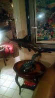 Hammerhead Shark Bronze Sculpture 1999 32 in Sculpture by Robert Wyland - 2 Hammerhead Shark Bronze Sculpture 1999 32 in Sculpture by Robert Wyland - 2