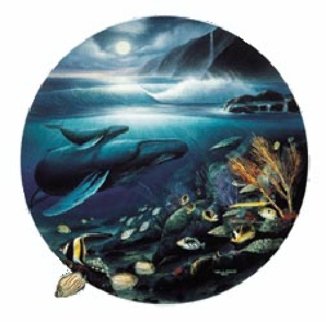 Islands 1989 Limited Edition Print - Robert Wyland Islands 1989 Limited Edition Print - Robert Wyland