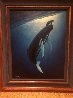 Friends of the Sea 2001 35x41 Huge - Koa Frame Original Painting by Robert Wyland - 4