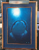 Kiss of the Sea 1997 40x30  Huge Original Painting by Robert Wyland - 1