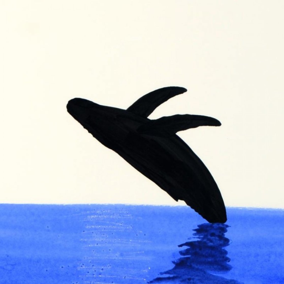 Humpback Watercolor 2010 25x21 Watercolor by Robert Wyland Humpback Watercolor 2010 25x21 Watercolor by Robert Wyland
