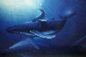 Whale Protection  1997  Huge Limited Edition Print by Robert Wyland - 0