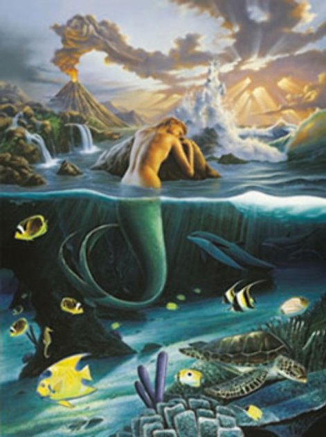 Sea's Alive  AP 2002 Limited Edition Print by Robert Wyland