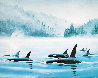 Orcas  1985 Limited Edition Print by Robert Wyland - 0