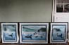Northern Pacific Orcas, Suite of 3 1985 Limited Edition Print by Robert Wyland - 1