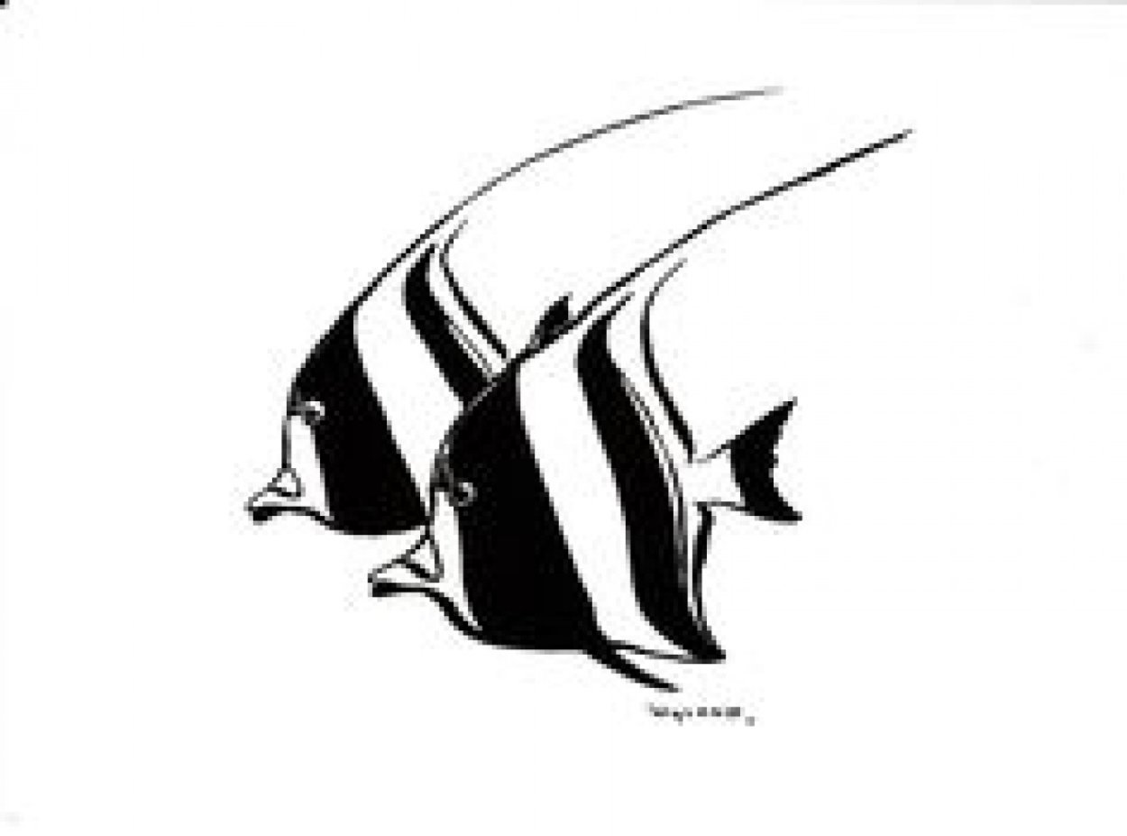 Reef Fish 1991 Limited Edition Print by Robert Wyland Reef Fish 1991 Limited Edition Print by Robert Wyland