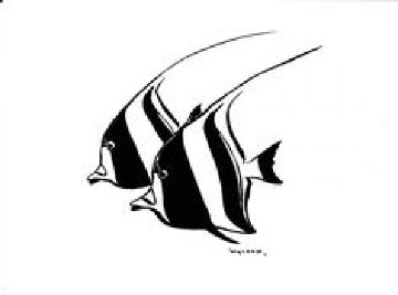 Reef Fish 1991 Limited Edition Print - Robert Wyland Reef Fish 1991 Limited Edition Print - Robert Wyland