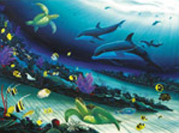 Radiant Reef 2000 Huge Limited Edition Print - Robert Wyland
