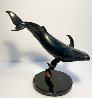 Whale Unique Bronze Sculpture 13 in Sculpture by Douglas Wylie - 1