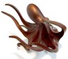 Octopus AP Bronze Sculpture 1995 13 in Sculpture by Douglas Wylie - 0