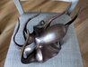 Octopus AP Bronze Sculpture 1995 13 in Sculpture by Douglas Wylie - 6