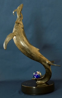 Whale (First Breath) Bronze Sculpture 2010 22 in Sculpture - Douglas Wylie Whale (First Breath) Bronze Sculpture 2010 22 in Sculpture - Douglas Wylie