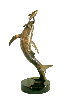Whale  (First Breath) Bronze Sculpture 2010 22 in Huge Sculpture by Douglas Wylie - 7