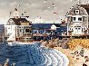 Clammers at Hodges Horn 1985 - Massachusetts Limited Edition Print by Charles Wysocki - 2