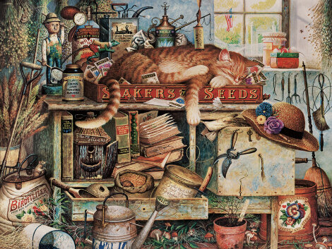 Remington the Horticulturist 1994 Limited Edition Print - Charles Wysocki