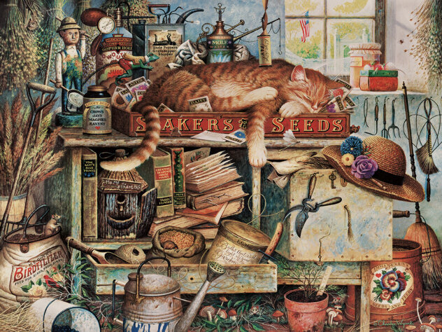 Remington the Horticulturist 1994 Limited Edition Print by Charles Wysocki