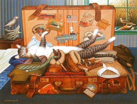 Mabel the Stowaway 1995 Limited Edition Print - Charles Wysocki