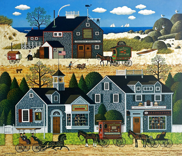 Devilstone Harbor 1986 by Charles Wysocki