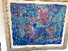 Gaia's Celestial Goddesses 1993 31x37 Original Painting by Rom Yaari - 2