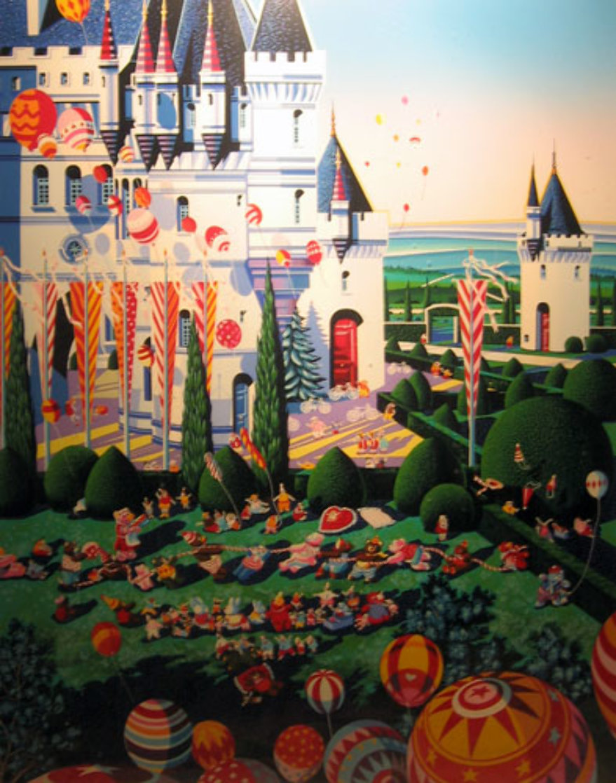 Castle Festival 1989 Limited Edition Print by Hiro Yamagata