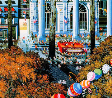 Concert in the City AP 1985 Limited Edition Print - Hiro Yamagata Concert in the City AP 1985 Limited Edition Print - Hiro Yamagata