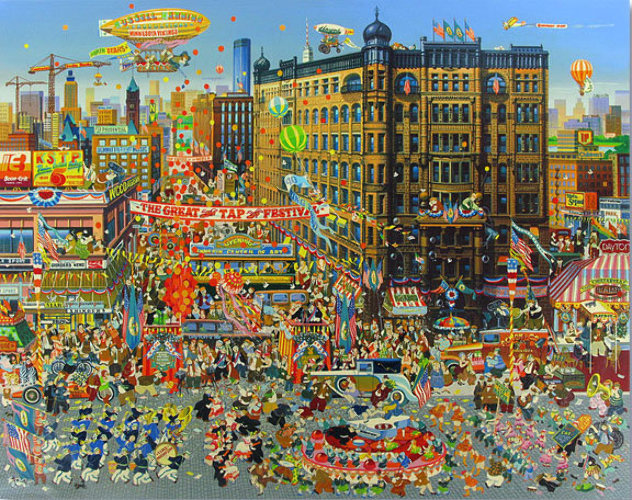 Great Tap Festival 1980 - France Limited Edition Print by Hiro Yamagata