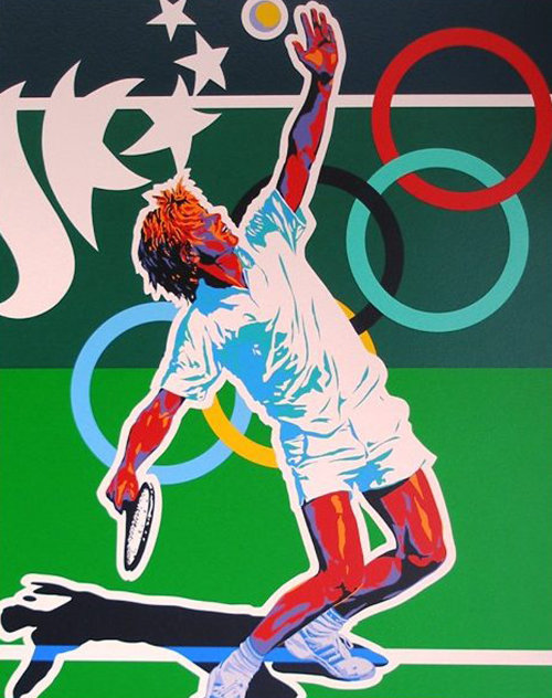 Tennis (From the Centennial Olympic Games) 1996 Limited Edition Print by Hiro Yamagata