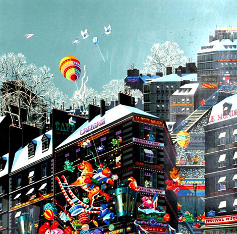 Toys AP 1985 - Paris, France Limited Edition Print - Hiro Yamagata